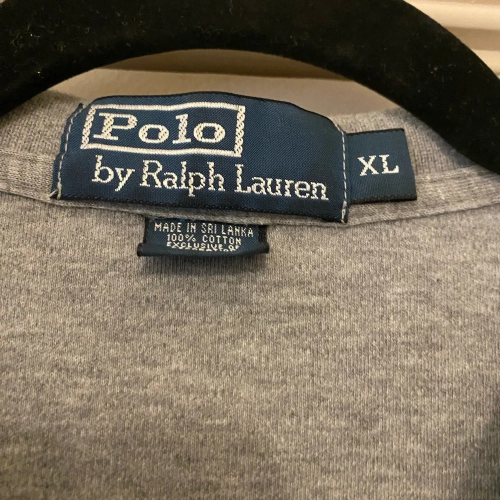 Ralph Lauren XL Classic Gray Polo Shirt